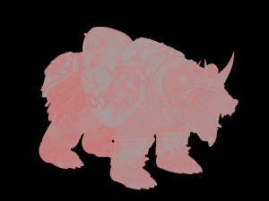 Armoured Bear 3D Print Figurine Modèles 3D en vedette