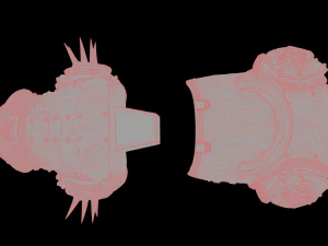 Armoured Bear 3D Print Figurine 3D Print Model