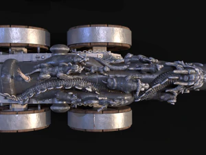 Chinese Zodiac Animals Cannon 3D Model