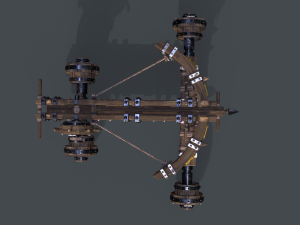 Medieval Ballista Modelo 3D