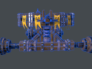 Medieval Ballista Modelo 3D