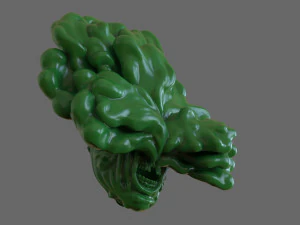 The Last Of Us Clicker Head 3D Print Model