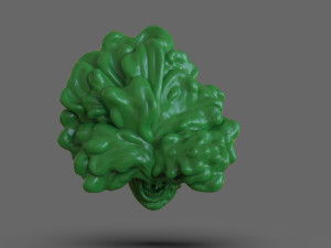 The Last Of Us Clicker Head 3D Print Model