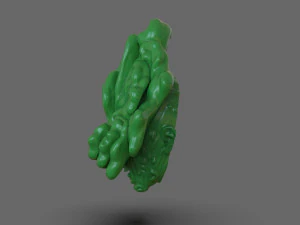 The Last Of Us Clicker Head 3D Print Model