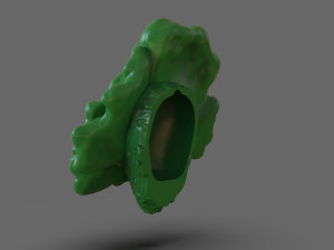 The Last Of Us Clicker Head 3D Print Model