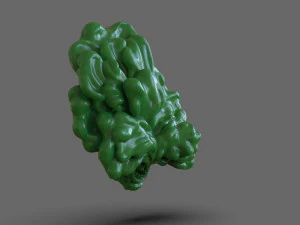 The Last Of Us Clicker Head 3D Print Model