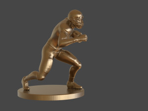 American Football Trophy 3D-Druckmodell