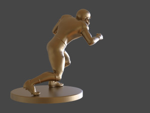 American Football Trophy 3D-Druckmodell