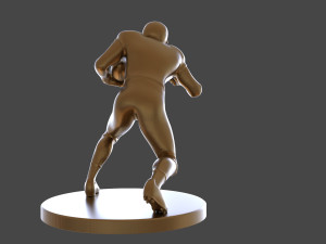 American Football Trophy 3D-Druckmodell