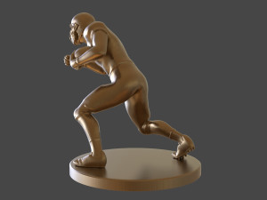 American Football Trophy 3D-Druckmodell