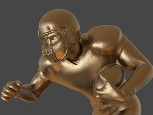 American Football Trophy 3D-Druckmodell