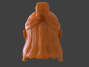 Man At Arms Head 3D Print Model