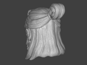 Man At Arms Head Modello di stampa 3D