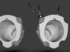 Stylized Grizzly Bear Trophy Head Modelo de impresión 3D