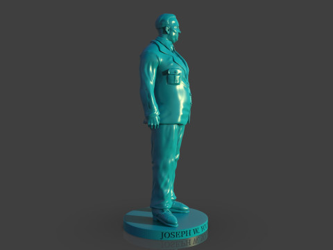 Memorial Joseph W Young Modelo de Impressão 3D