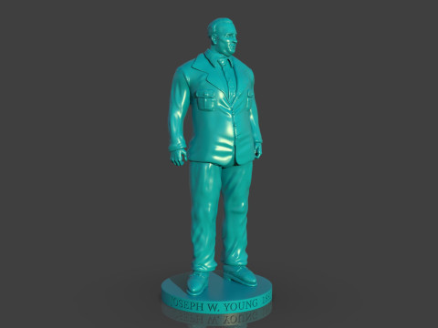 Memorial Joseph W Young Modelo de Impressão 3D
