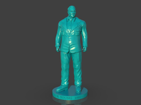 Memorial Joseph W Young Modelo de Impressão 3D