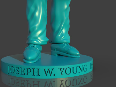 Memorial Joseph W Young Modelo de Impressão 3D