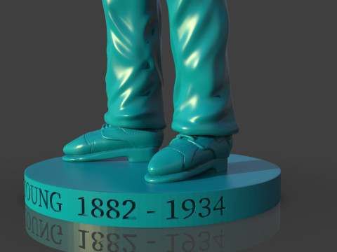 Memorial Joseph W Young Modelo de Impressão 3D