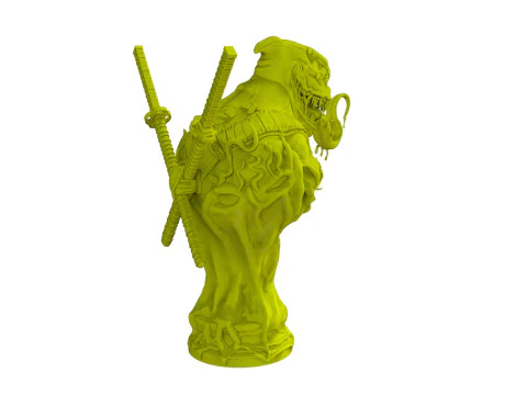 Venom Pool Bust 3D Print Model