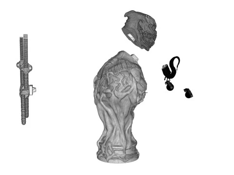 Venom Pool Bust 3D Print Model