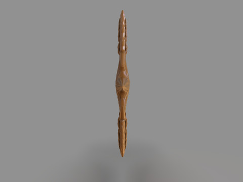 Hawaiian Axe 3D Print Model
