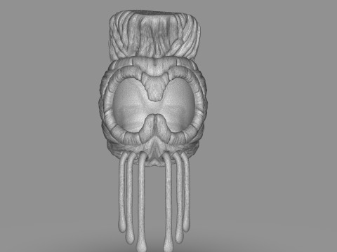 Hawaiian Warrior Helmet 3D Принт Модель