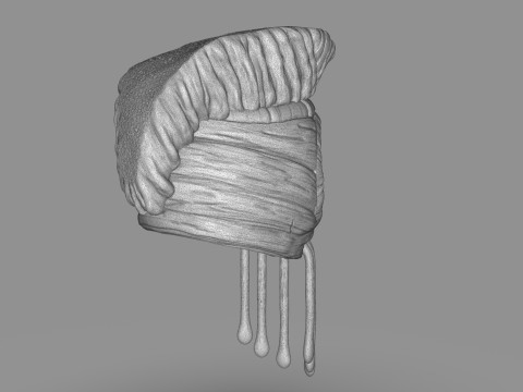 Hawaiian Warrior Helmet 3D Принт Модель