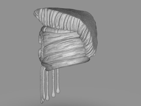 Hawaiian Warrior Helmet 3D Принт Модель