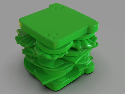 Sandwich Sculpture 3D Print Model