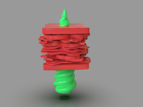 Magical Sandwich 3D Принт Модель