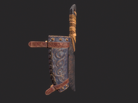 Viking Dagger 3D 모델