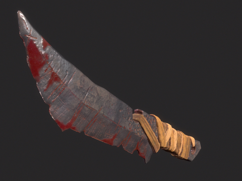 Viking Dagger 3D 모델