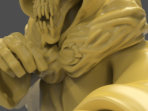 Horned King Bust Sculpt 3D Print Model