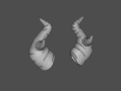 Horned King Bust Sculpt 3D Print Model