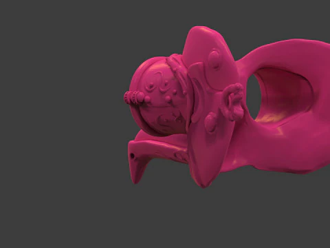 Royal Steampunk Penguin Mask 3D Print Model