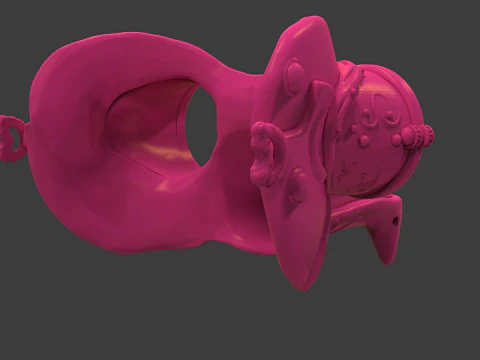 Royal Steampunk Penguin Mask 3D Print Model