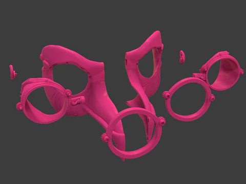 Royal Steampunk Penguin Mask 3D Print Model