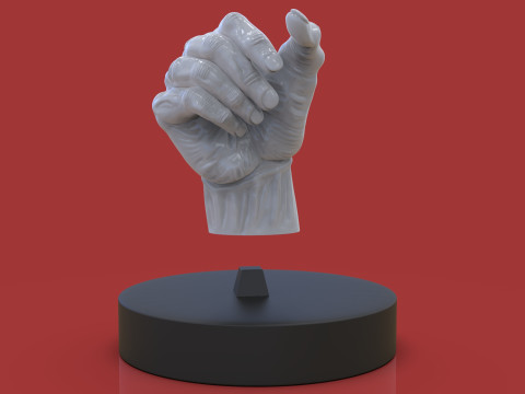 Doctors Hand Sculpture 3D Принт Модель
