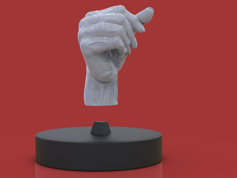 Doctors Hand Sculpture 3D Принт Модель