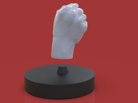 Doctors Hand Sculpture 3D Принт Модель