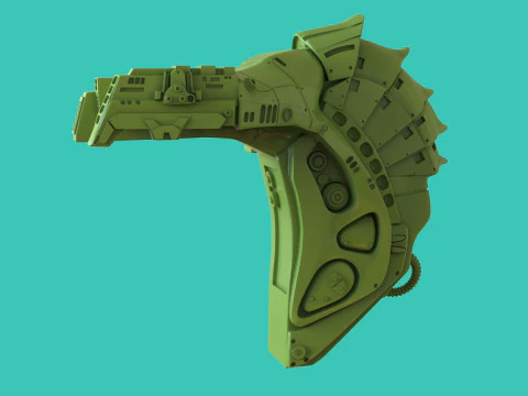 Predator Backpack Art Toy 3D Print Model