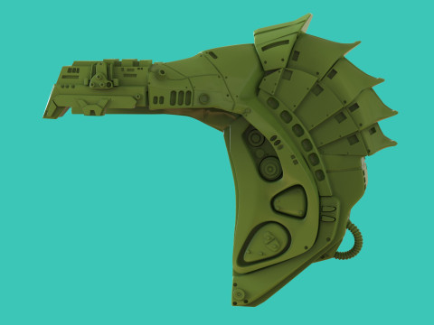 Predator Backpack Art Toy 3D Print Model