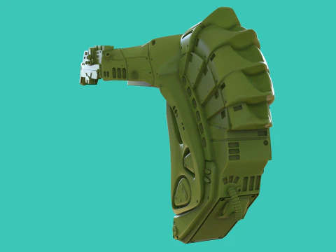 Predator Backpack Art Toy 3D Print Model
