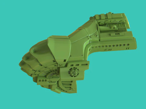 Predator Backpack Art Toy 3D Print Model