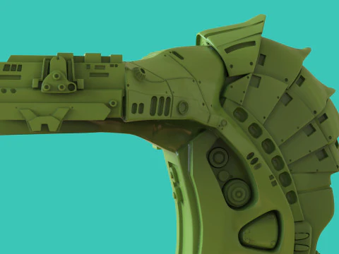 Predator Backpack Art Toy 3D Print Model