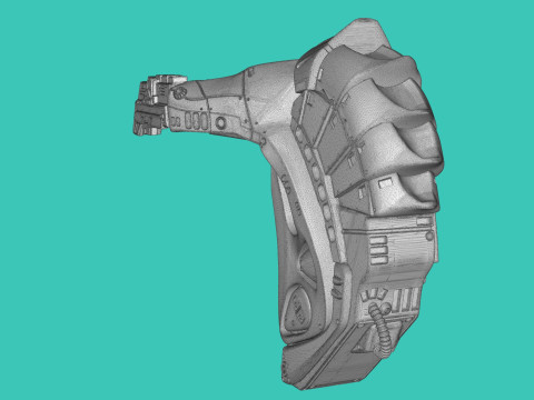 Predator Backpack Art Toy 3D Print Model