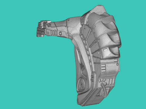 Predator Backpack Art Toy 3D Print Model