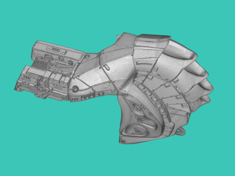 Predator Backpack Art Toy 3D Print Model
