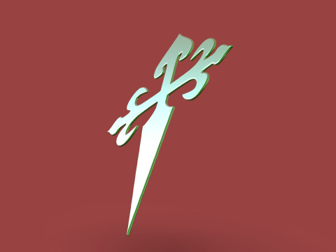 Cross of Saint James 3D 프린트 모델
